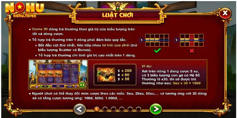 Luật chơi tân thủ cần biết trong Nổ Hũ Sơn Tinh Thủy Tinh